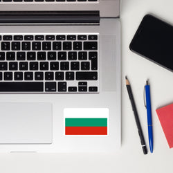 Bulgaria България Bulgarian Flag Laptop Sticker Decal Stickers Travel Souvenir Gift Idea
