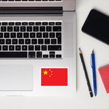 China Chinese Flag Laptop Sticker Decal Stickers Travel Souvenir Gift Idea