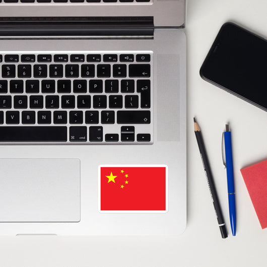China Chinese Flag Laptop Sticker Decal Stickers Travel Souvenir Gift Idea