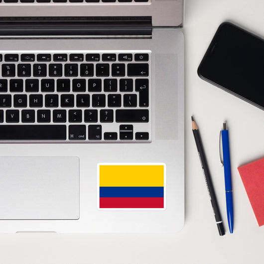 Colombia Colombian Flag Laptop Sticker Decal Stickers Travel Souvenir Gift Idea