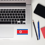 North Korea Korean Flag Laptop Sticker Decal Stickers Travel Souvenir Gift Idea