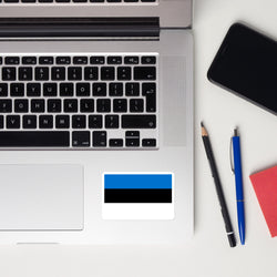 Estonia Estonian Flag Laptop Sticker Decal Stickers Travel Souvenir Gift Idea