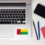 Guinea-Bissau Flag Laptop Sticker Decal Stickers Travel Souvenir Gift Idea