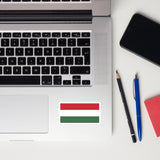 Hungary Hungarian Flag Laptop Sticker Decal Stickers Travel Souvenir Gift Idea