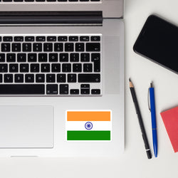 India Indian Flag Laptop Sticker Decal Stickers Travel Souvenir Gift Idea