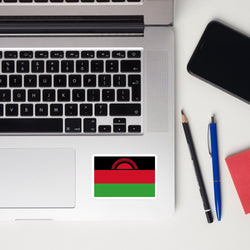 Malawi Malawian Flag Sticker Decal Stickers Laptop decal  Travel Souvenir Tourist Beach Lover Food Destination Patriot Gifts