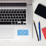 Micronesia Micronesian Flag Sticker Decal Stickers Laptop decal  Travel Souvenir Tourist Beach Lover Food Destination Patriot Gifts