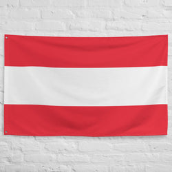Austria Austrian Flag Wall Decor Art Print Banner Gift Ideas