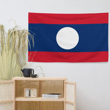 Laos Laotian Flag Wall Decor Art Print Banner Gift Ideas