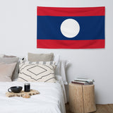 Laos Laotian Flag Wall Decor Art Print Banner Gift Ideas