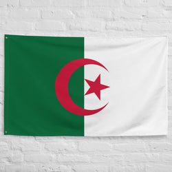 Algeria Algerian Flag Wall Decor Art Print Banner Gift Ideas