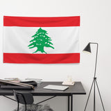 Lebanon Lebanese Flag Wall Decor Art Print Banner Gift Ideas
