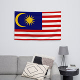 Malaysia Malaysian Flag Wall Decor Art Print Banner Gift Ideas