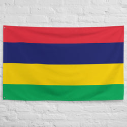 Mauritius Mauritian Flag Wall Decor Art Print Banner Gift Ideas