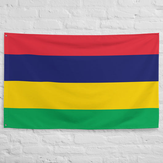 Mauritius Mauritian Flag Wall Decor Art Print Banner Gift Ideas
