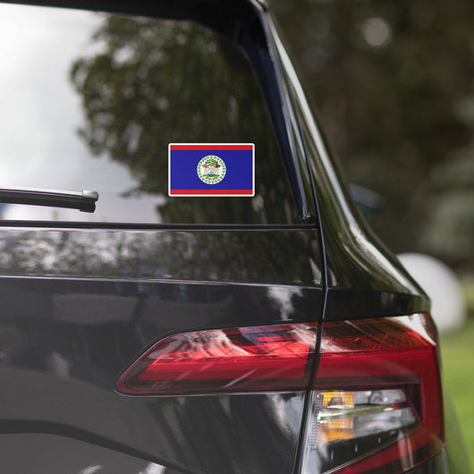 Belize Belizean Flag Car Sticker Laptop Decal Stickers Travel Souvenir Gift Idea