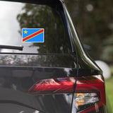 Democratic Republic of the Congo Kinshasa Flag Car Sticker Laptop Decal Stickers Travel Souvenir Gift Idea