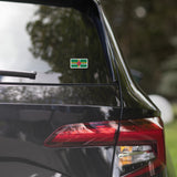 Dominica Dominican Flag Car Sticker Laptop Decal Stickers Travel Souvenir Gift Idea