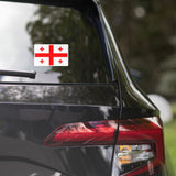 Georgia Georgian Flag Car Sticker Laptop Decal Stickers Travel Souvenir Gift Idea