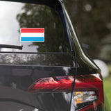 Luxembourg Luxembourgish Flag Car Sticker Laptop Decal Stickers Travel Souvenir Gift Idea