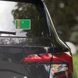 Turkmenistan Turkmen Flag Car Sticker Laptop Decal Stickers Travel Souvenir Gift Idea