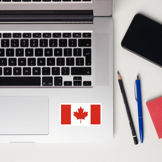 Canada Canadian Flag Laptop Sticker Decal Stickers Travel Souvenir Gift Idea