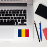 Chad Chadian Flag Laptop Sticker Decal Stickers Travel Souvenir Gift Idea
