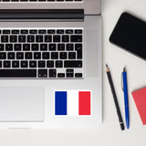 France French Flag Laptop Sticker Decal Stickers Travel Souvenir Gift Idea