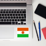Niger Nigerien Flag Laptop Sticker Decal Stickers Travel Souvenir Gift Idea