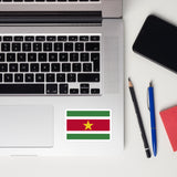 Suriname Surinamese Flag Sticker Decal Stickers Laptop decal  Travel Souvenir Tourist Beach Lover Food Destination Patriot Gifts