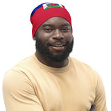 Haiti Haitian Flag Beanie Winter Hat Warm Unisex Hat Super Soft Travel Souvenir Gift Idea