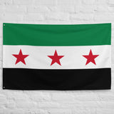 Free Syria Syrian Flag Wall Decor Art Print Banner Gift Ideas