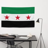Free Syria Syrian Flag Wall Decor Art Print Banner Gift Ideas