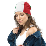 Italy Italian Flag Beanie Winter Hat Warm Unisex Hat Super Soft Travel Souvenir Gift Idea