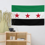 Free Syria Syrian Flag Wall Decor Art Print Banner Gift Ideas
