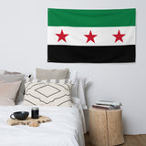 Free Syria Syrian Flag Wall Decor Art Print Banner Gift Ideas