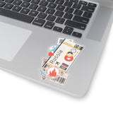Russia Russian City art Sticker Stickers Vinyl Computer Transparent stickers Cool Macbook Travel sticker Gift Ideas