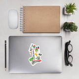 Johannesburg South Africa African Flag  Sticker Laptop Decals Custom Stickers Decals & Skins