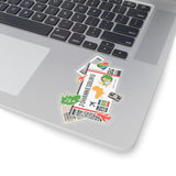 Johannesburg South Africa African Flag  Sticker Laptop Decals Custom Stickers Decals & Skins