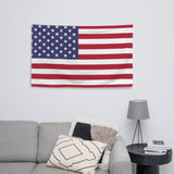 United States American Flag Wall Decor Art Print Banner Gift Ideas