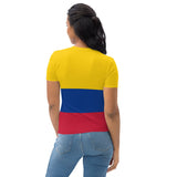 Colombia Colombian Flag Women's T-shirt