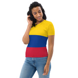 Colombia Colombian Flag Women's T-shirt