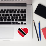 Trinidad and Tobago Trinidadian Flag Sticker Laptop Decals Custom Stickers Decals & Skins