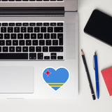 Aruba Flag Sticker Laptop Decals Custom Stickers Decals & Skins