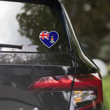 Cayman Islands Flag Sticker Heart Flag Stickers Laptop Decals Travel Souvenir Stickers Decals & Skins