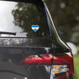 El Salvador Salvadoran Flag Sticker Heart Flag Stickers Laptop Decals Travel Souvenir Stickers Decals & Skins