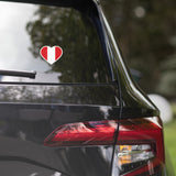 Peru Peruvian Flag Sticker Heart Flag Stickers Laptop Decals Travel Souenir Stickers Decals & Skins