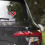Trinidad and Tobago Trinidadian Flag Sticker Heart Flag Stickers Laptop Decals Travel Souenir Stickers Decals & Skins