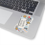 Puerto Iguazú Misiones Argentina Argentinian Flag Stickers Laptop Decals Travel Souvenir Stickers Decals & Skins