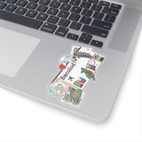 Bacolod Philippines Filipino Flag Stickers Laptop Decals Travel Souvenir Stickers Decals & Skins